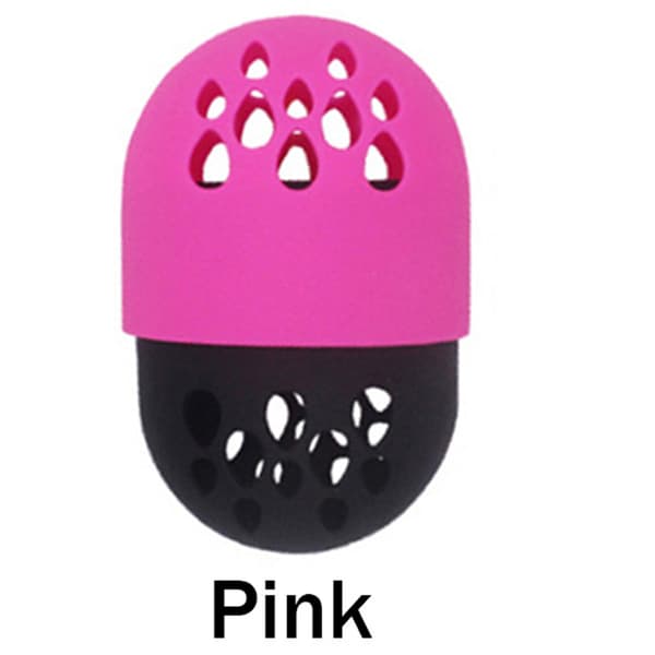 Praktiskt Smink Skydd i Silikon Rosa Rosa