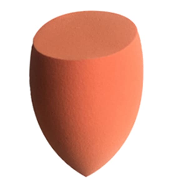 Pulver Puff Makeup Svamp Orange Orange
