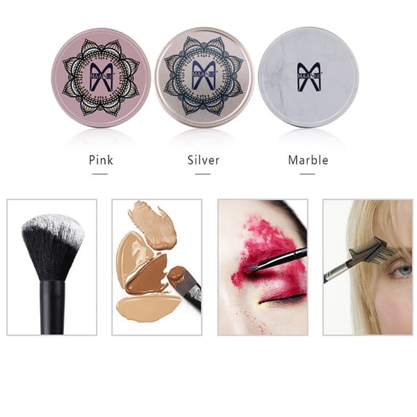 Maange Makeup Rengöringssvamp med Metal Box.