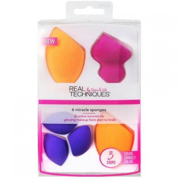 REAL TECHNIQUES SET Miracle Sponges St 3
