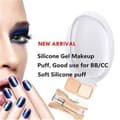Miniatyrbild 4 av 4: Beauty Silikon Makeup Sponge Applicator Foundation Blender Cosmetic Puff Tool