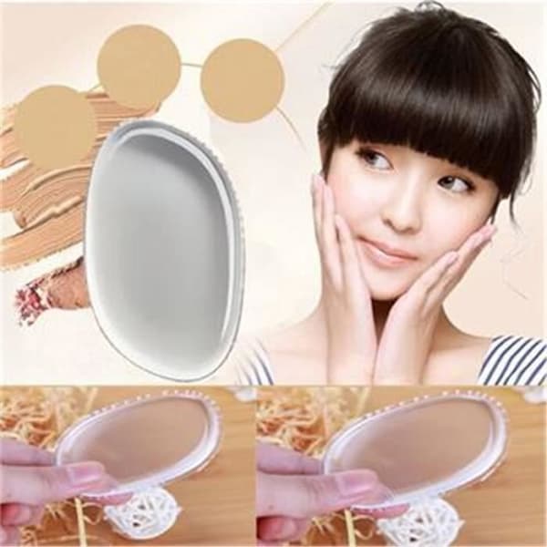 Beauty Silikon Makeup Sponge Applicator Foundation Blender Cosmetic Puff Tool