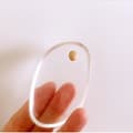 Miniatyrbild 2 av 4: 2 st Silica Gel Sponge Puff Attached Transparent Foundation Makeup Cosmetic Tool