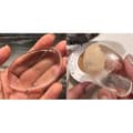 Miniatyrbild 2 av 3: Silisponge Ny Transparent Silikon Makeup Svamp Hygien Skönhet Kosmetisk vård Ansikte Hud Kropp