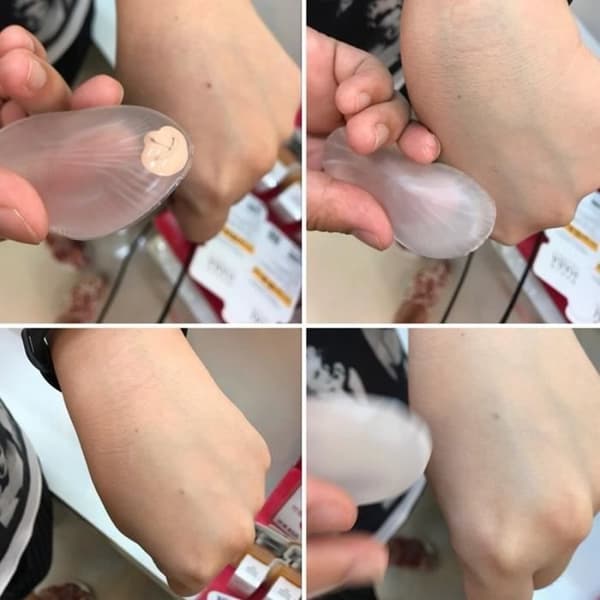 5 st Ny mjuk silikongel Lady Face Foundation Makeup Cosmetics Puff