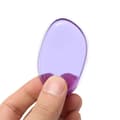 Miniatyrbild 4 av 4: Transparent silikongel puff puff svamp för kosmetiskt verktyg LILA