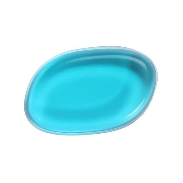 Transparent Silikongel Puff Puff Svamp för kosmetiskt verktyg BLÅ