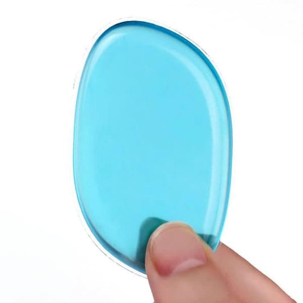 Hicollie® 2st 5# Silikongel Svamp Makeup Cream Puff Foundation Powder Puff Cosmetic