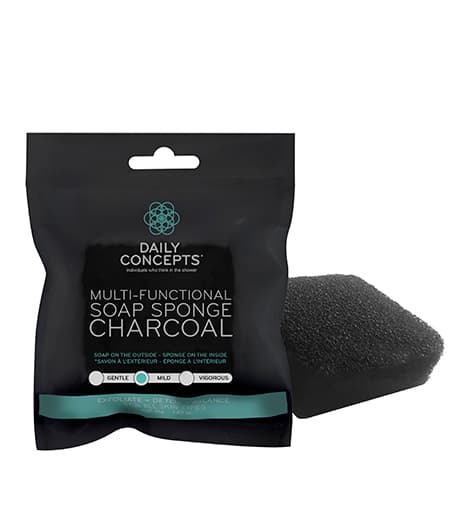Daily Concepts Charcoal Multi-Functional Soap Sponge multi-functional soap sponge 45 g