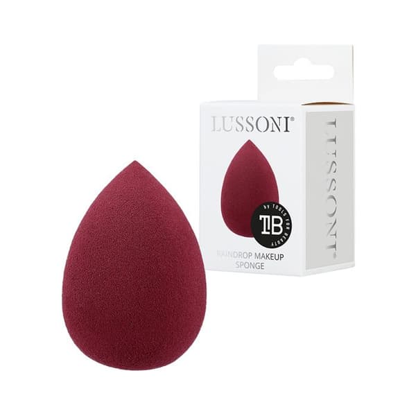 Lussoni Make Up Burgundy Raindrop Sponge - sminksvamp