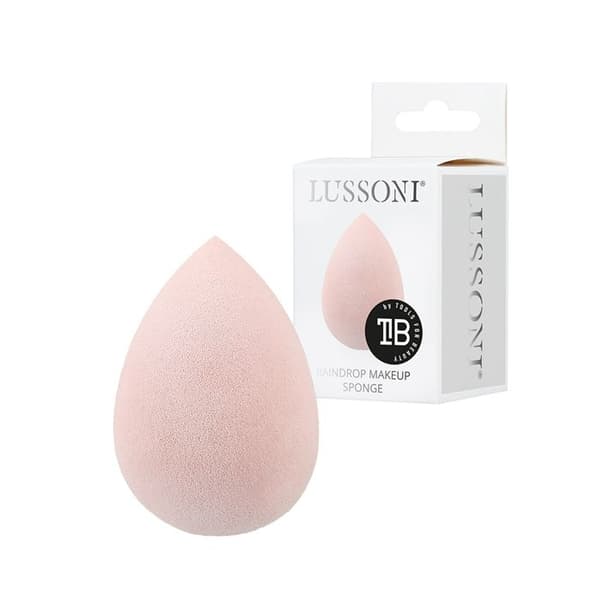 Lussoni Makeup Pink Raindrop Sponge - rosa regndroppes sminksvamp