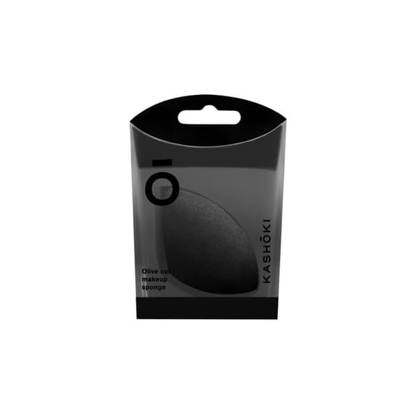 Kashōki Make Up Sponge Olive Cut Black - sminksvamp