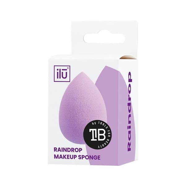 Ilū Make Up Raindrop Sponge Lila - sminksvamp i droppform