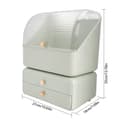 Miniatyrbild 5 av 5: Makeup Organizer, Rymlig Förvaringsplats, Hållbart Plastmaterial, Elegant Design