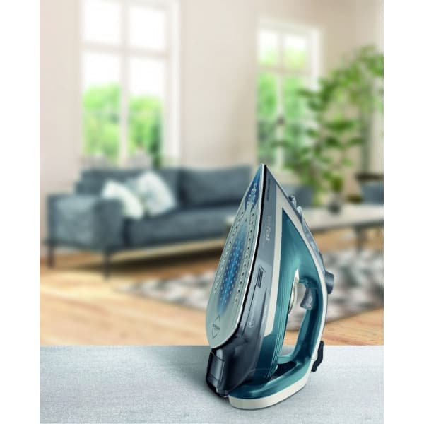 Tefal Ultragliss Plus Anti-Calc FV6842E0 -dampjern, blå
