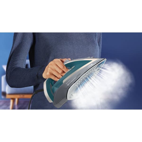 Tefal Ultragliss Plus Anti-Calc FV6842E0 -dampjern, blå
