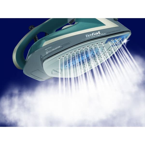 Tefal Ultragliss Plus Anti-Calc FV6842E0 -dampjern, blå