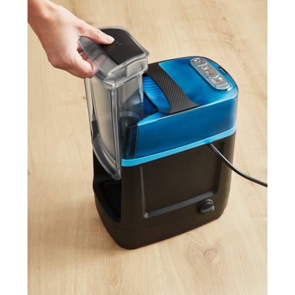 Tefal Cube desinfioiva -vaatehöyrystin musta/sininen