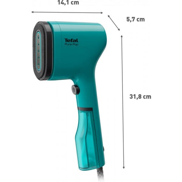 Tefal Pure Pop -tekstilstrygejern, grøn