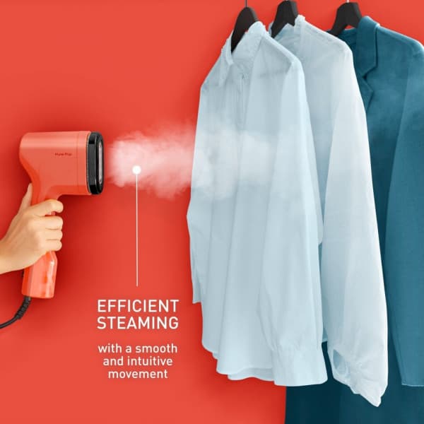 Tefal Pure Pop - tekstildamprenser, rød