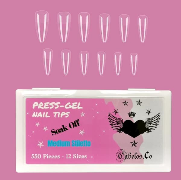 Press-on Gelenaglar Tippar Kit