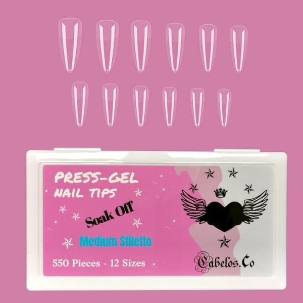 Press-on Gelenaglar Tippar Kit
