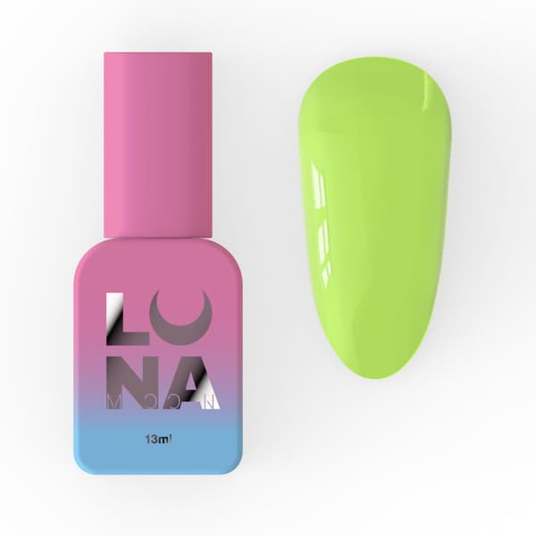 LUNA Neon Base №4 - neonkeltainen hybridipohja, 13 ml