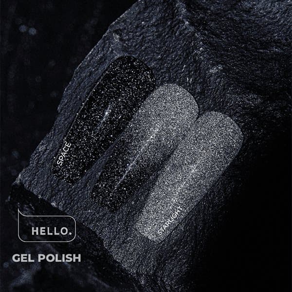 HEYLOVE STARLIGHT Hybrid -kynsilakka heijastava hopea, 15ml