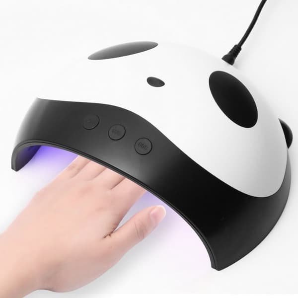 Nageltork med UV LED Lampa - Panda