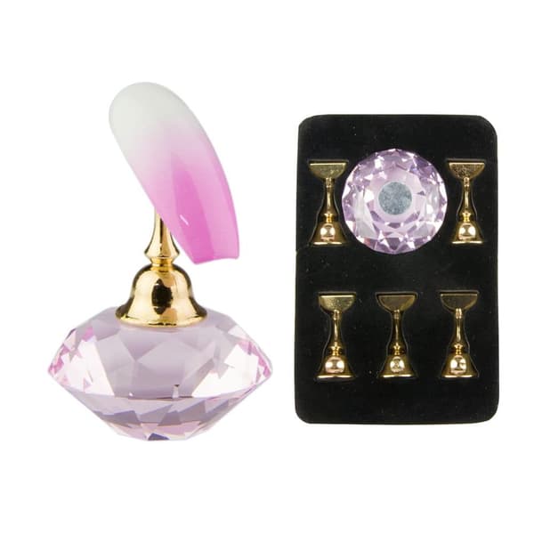Tipp display - Magnetisk - Kristall kula / Guld #5