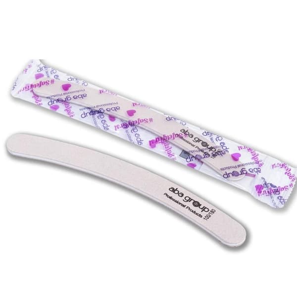 5-pack ABA Group - Nagelfil -  100/180 - Banan - Zebra
