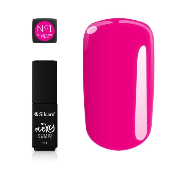 Gel polish - Flexy - *NO.1 Pink 4,5g UV gel/LED