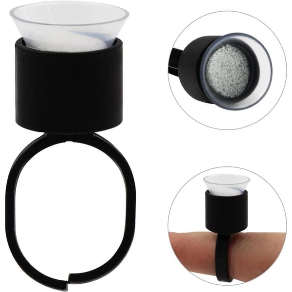 Bläckkopp - Microblading - Fingerring - 20 st