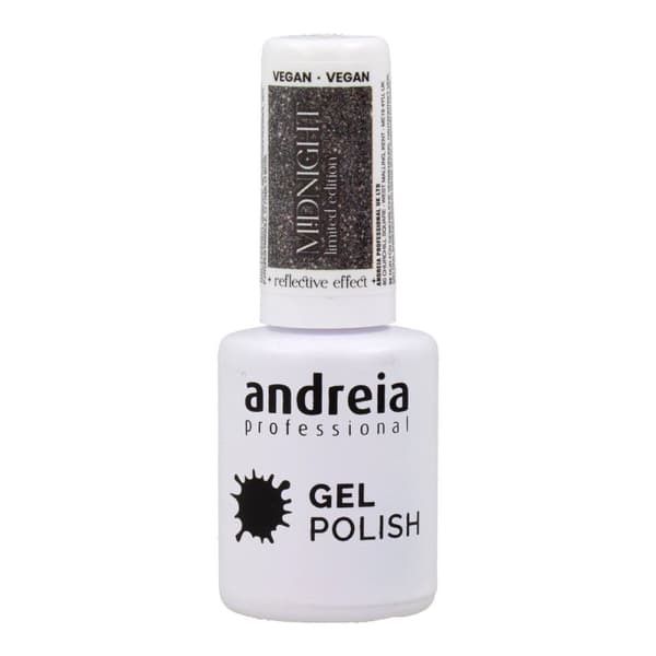 Neglelak Semi-permanent Andreia Polish Reflective Colors Md5 Sølvfarvet 10,5 ml