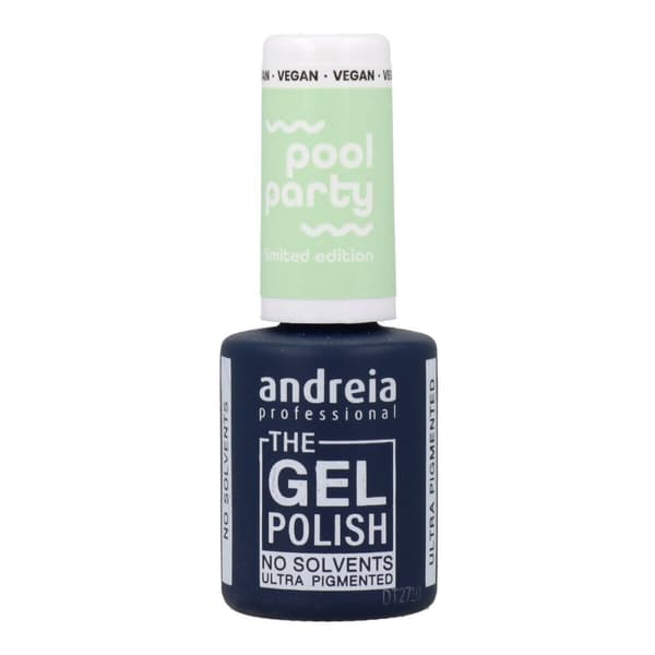 Neglelak Semi-permanent Andreia Polish Pool Party N.5 Lysegrøn 10,5 ml
