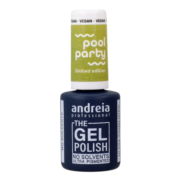 Neglelak Semi-permanent Andreia Polish Pool Party N.6 Grøn 10,5 ml