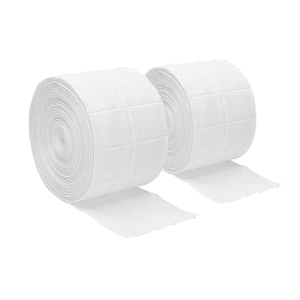 2x500 lofrie puter, neglekluter på rull