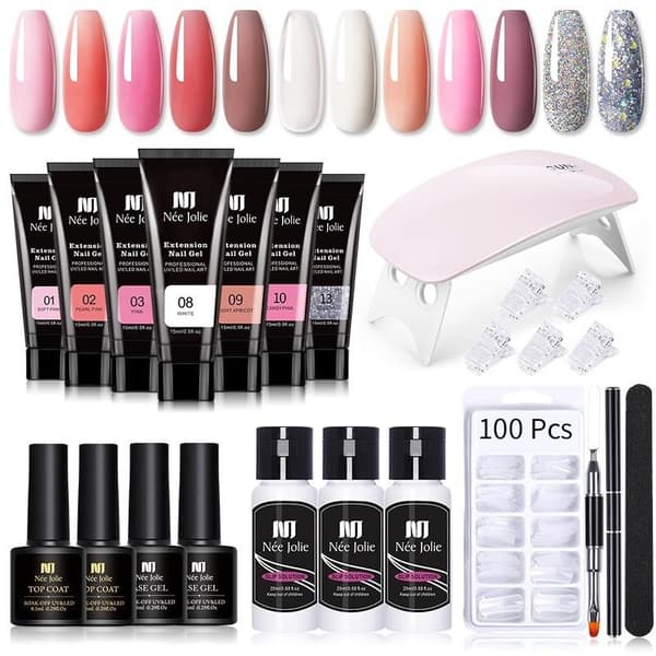 akryl negle negle gelé polygel negle kit