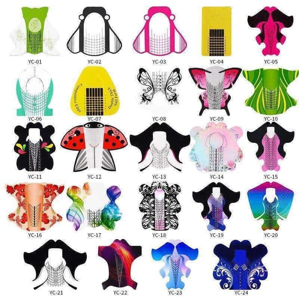100 kpl Kynsimallit kynsimallit kynsimalli nailform nailforms