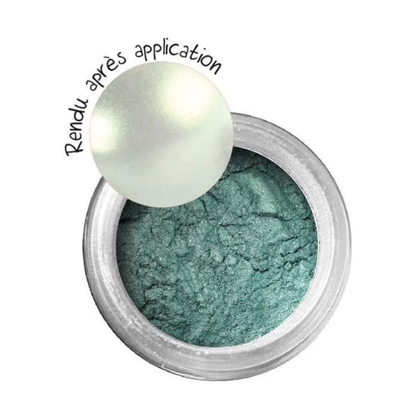 Pulverisera Metallisk Effekt - Icke specificerad - Smaragd - 6g - Grön färg - Blank finish