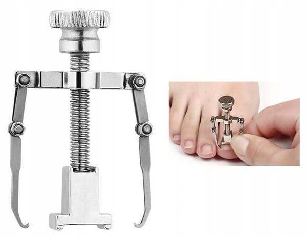 Pedikyrset för Nageltrång / Pedikyr för Naglar - 6-delar