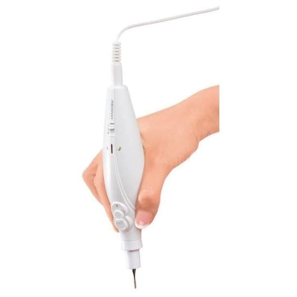 LANAFORM PERFECT NAIL elektrisk manikyr/pedikyr kit - 9 tillbehör för att vårda och försköna dina naglar