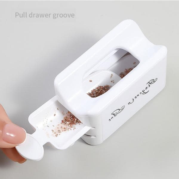 Nails Art Dip & Glitter Powder Container Recycling Tray set