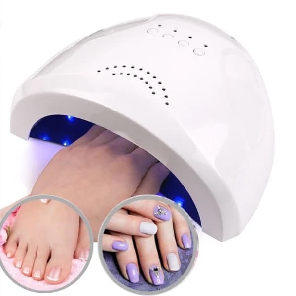 48W UV / LED proffslampa med timerfunktion