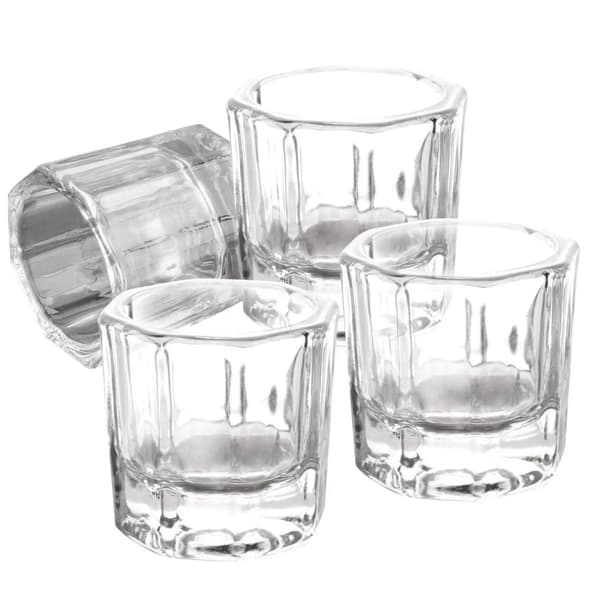 Diskkopp - Dappen dish - Crystal Glass cup - Acrylic Liquid