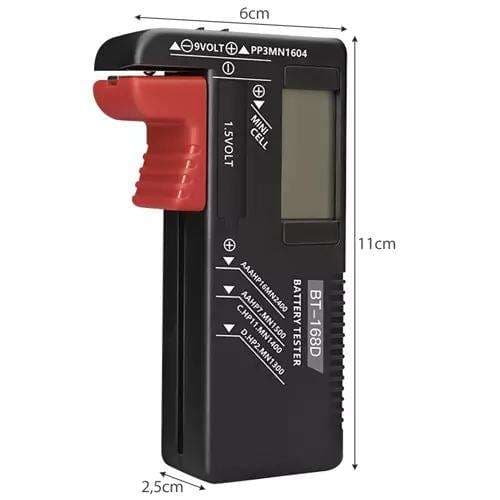 Batteritester med LCD - Batteritester -