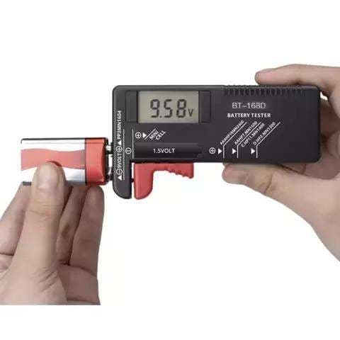 Batteritester med LCD - Batteritester -