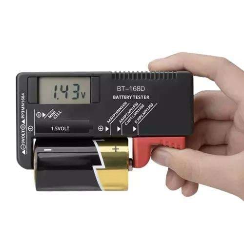 Batteritester med LCD - Batteritester -