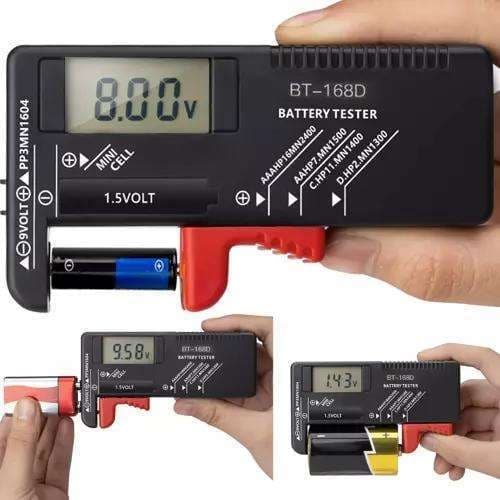 Batteritestare med LCD - Batteriprovare -