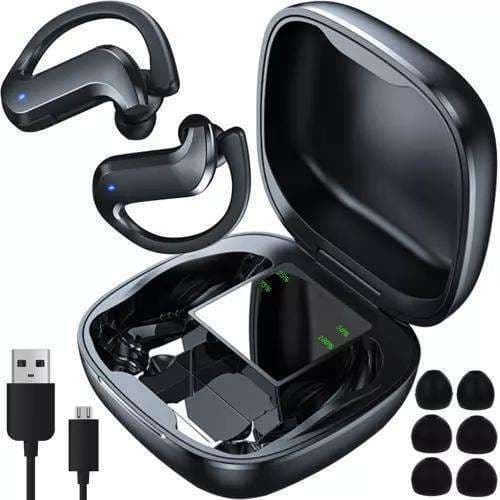 Trådlösa Hörlurar In-Ear med Powerbank-Fodral